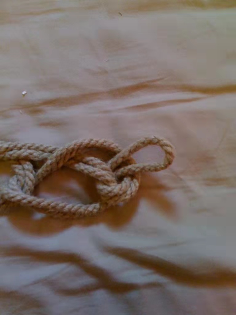 绳艺教程中麻绳的处理及染色